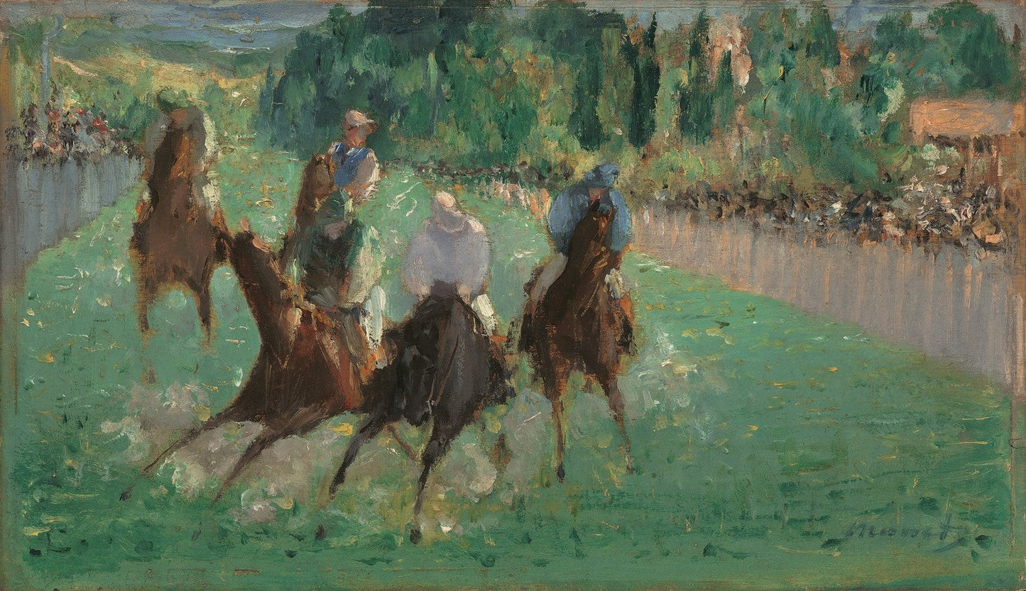 At the Races by Édouard Manet