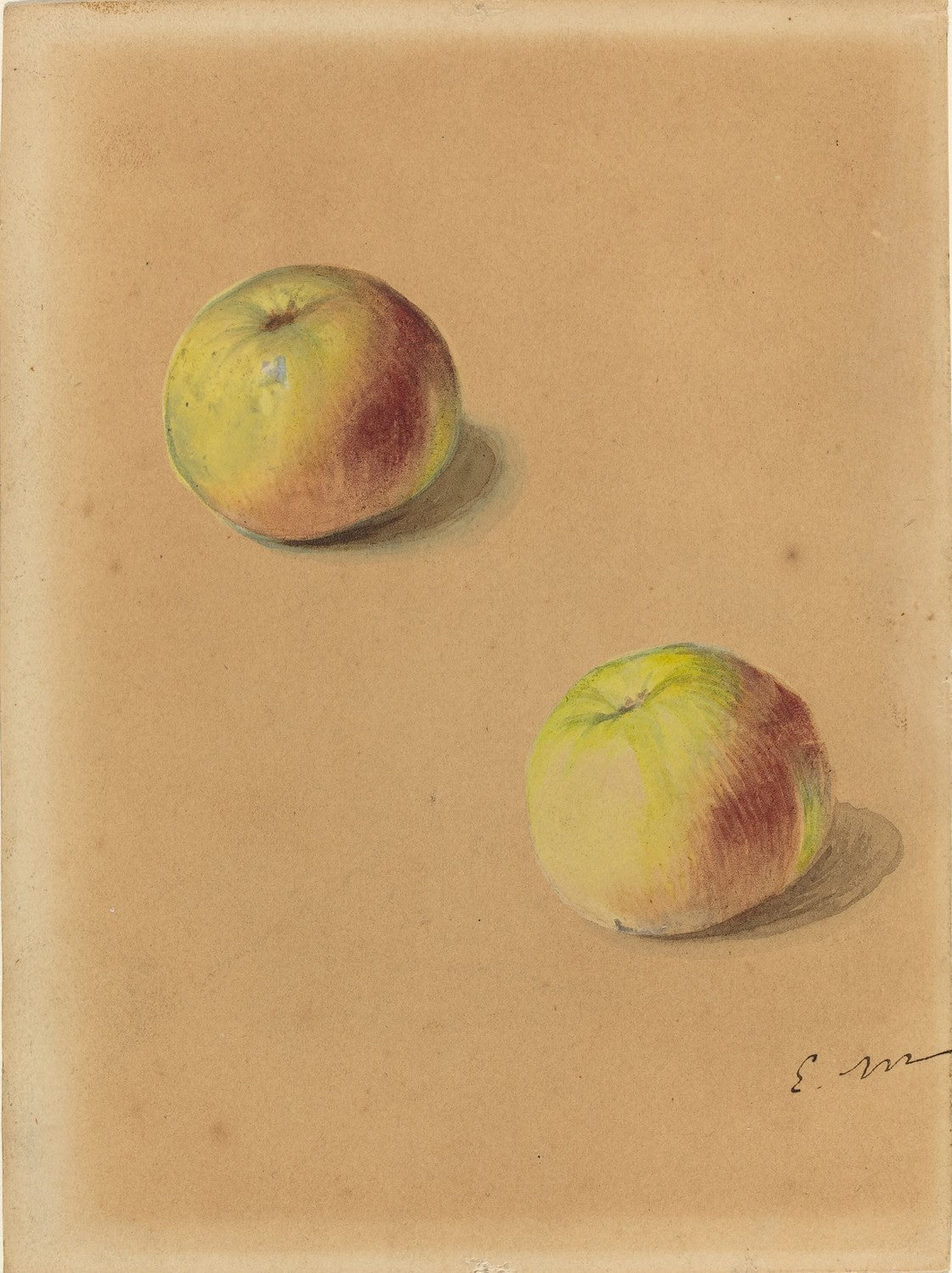 Two Apples by Édouard Manet