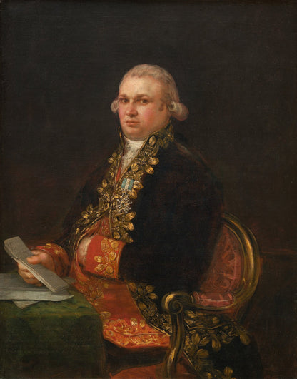 Don Antonio Noriega by Francisco Goya y Lucientes