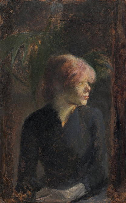 Carmen Gaudin by Henri de Toulouse-Lautrec