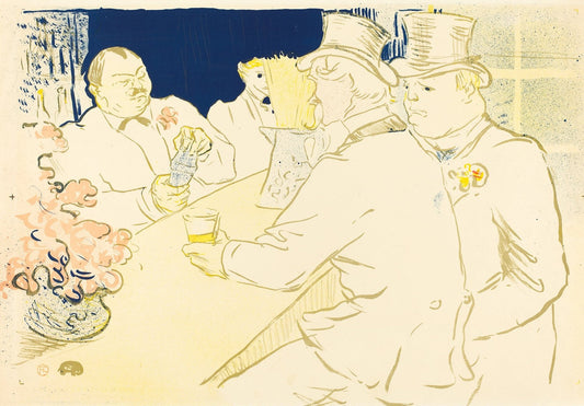 Irish and American Bar, rue Royale by Henri de Toulouse-Lautrec