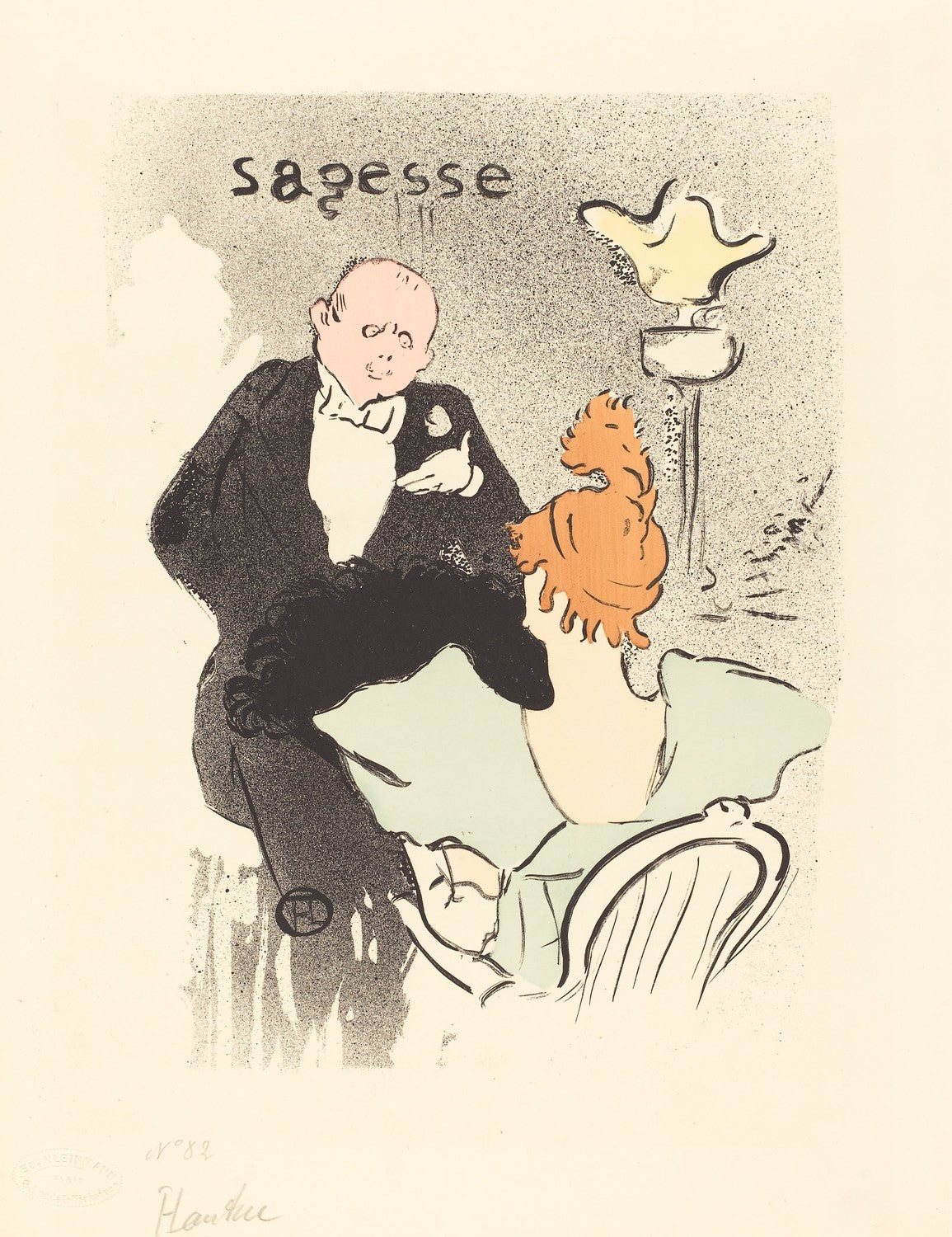 Wisdom (Sagesse) by Henri de Toulouse-Lautrec