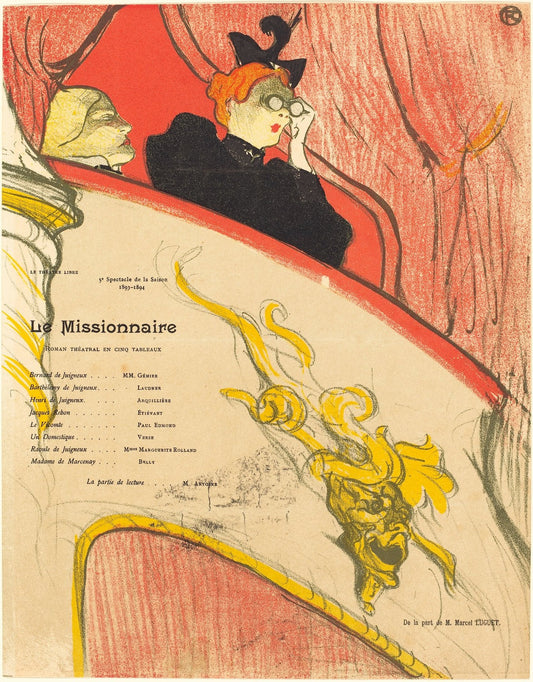 Le Missionnaire by Henri de Toulouse-Lautrec