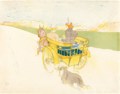 Country Outing (Partie de campagne) by Henri de Toulouse-Lautrec