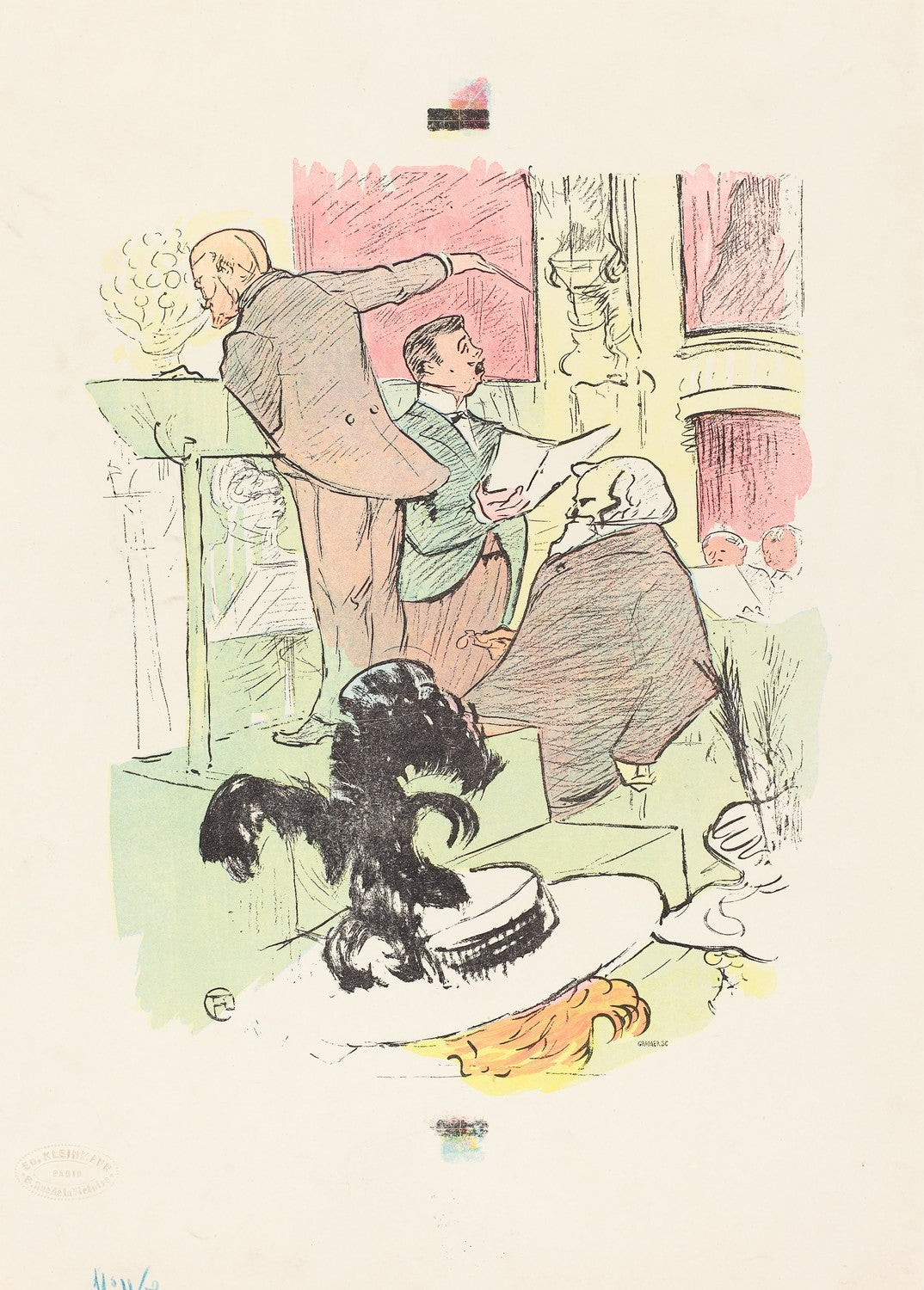 Les grands concerts de l'opera by Henri de Toulouse-Lautrec