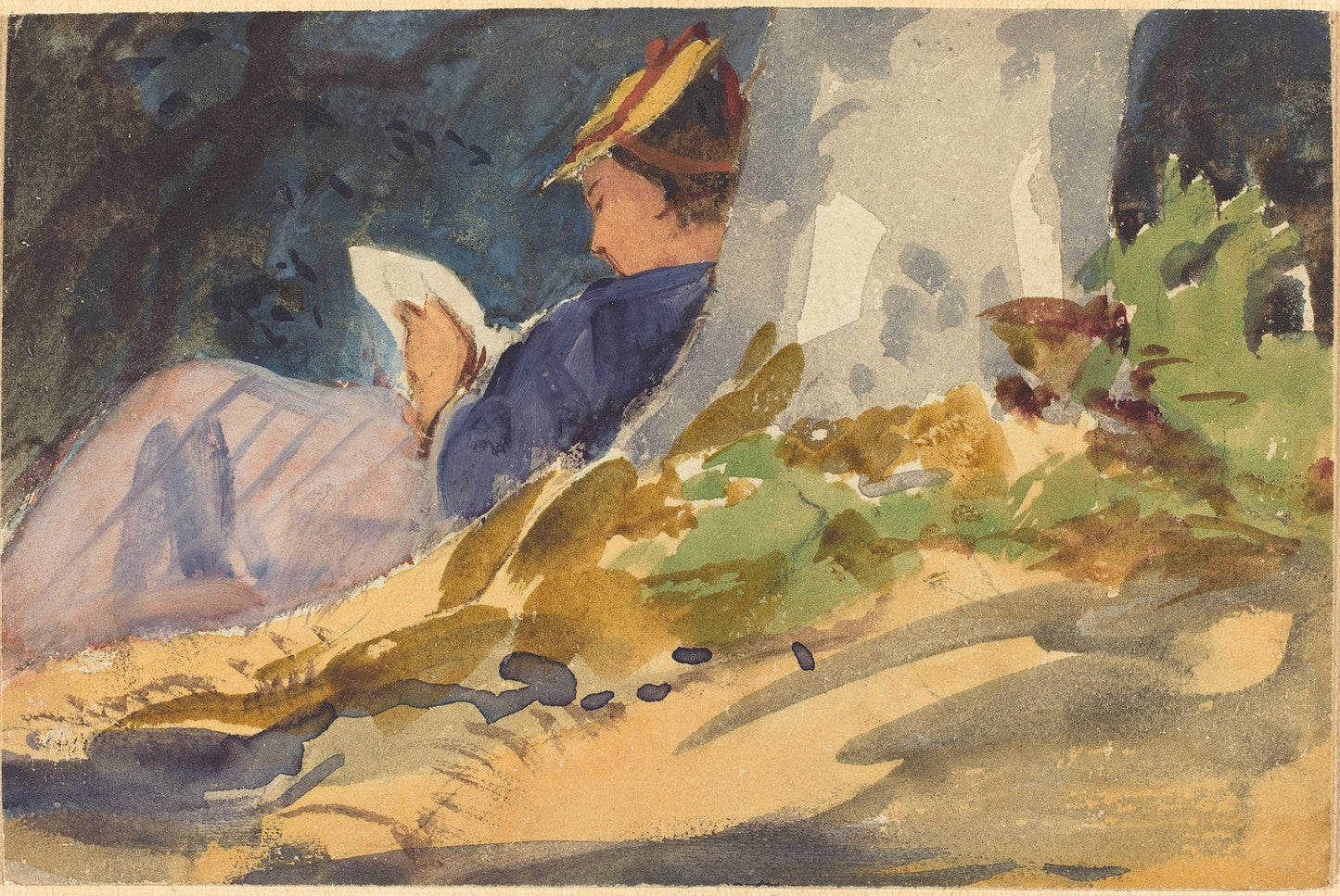 Resting by John Singer Sargent