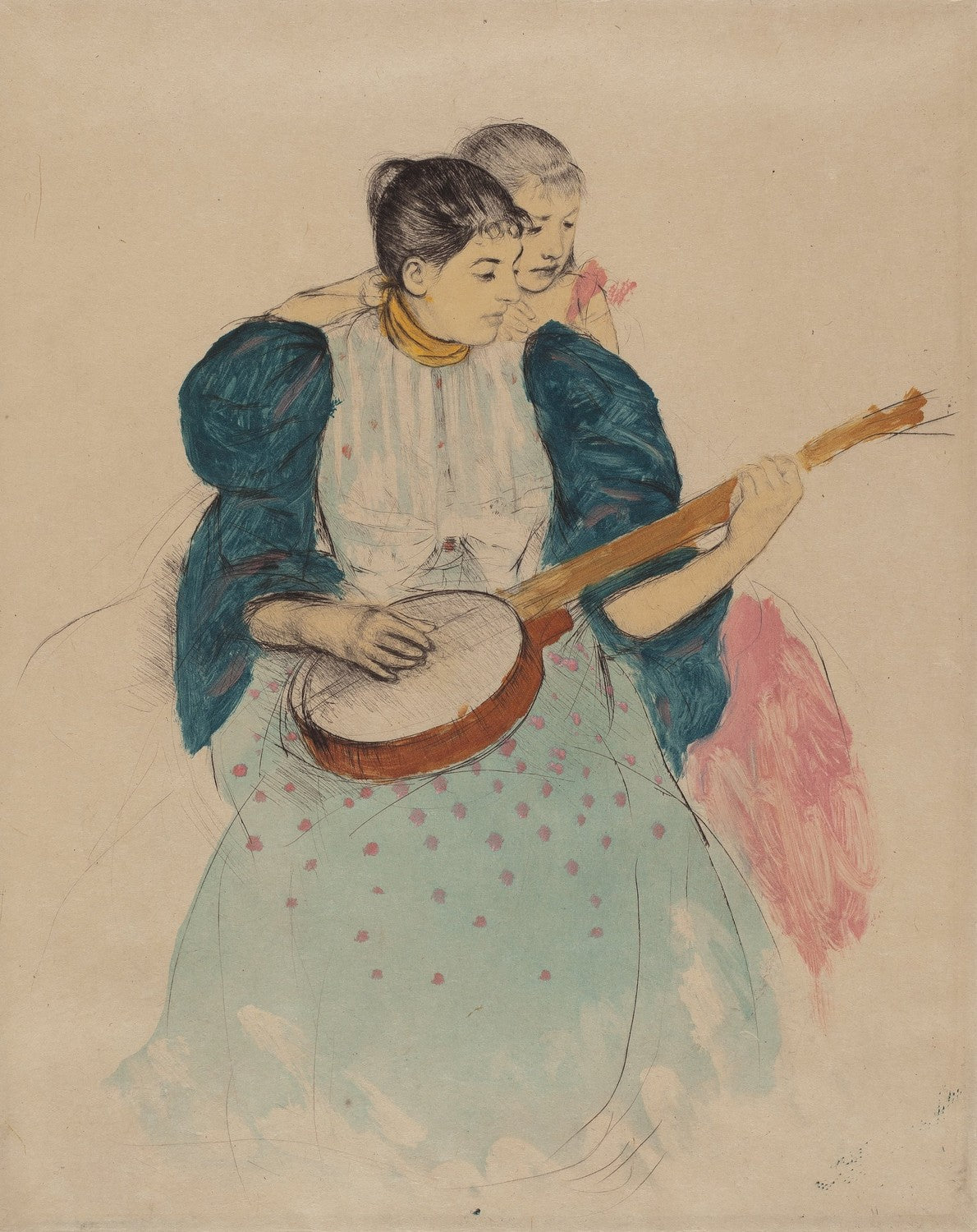 The Banjo Lesson by Mary Cassatt