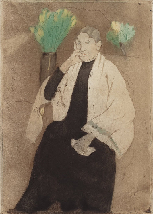 Portrait of the Artist's Mother by Mary Cassatt