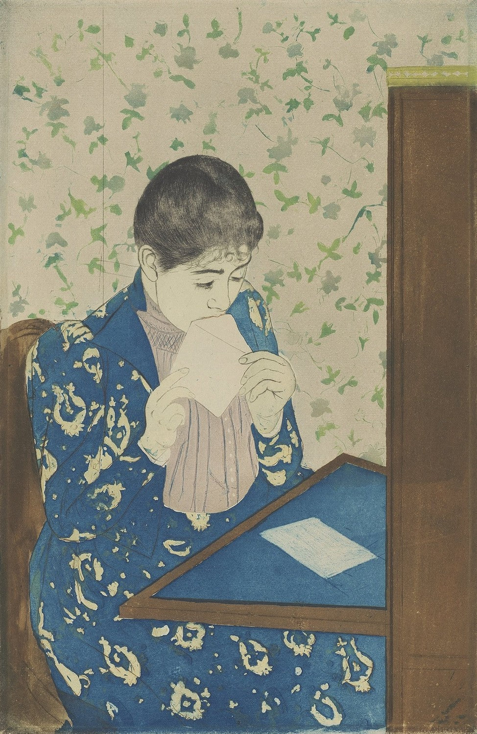 The Letter by Mary Cassatt