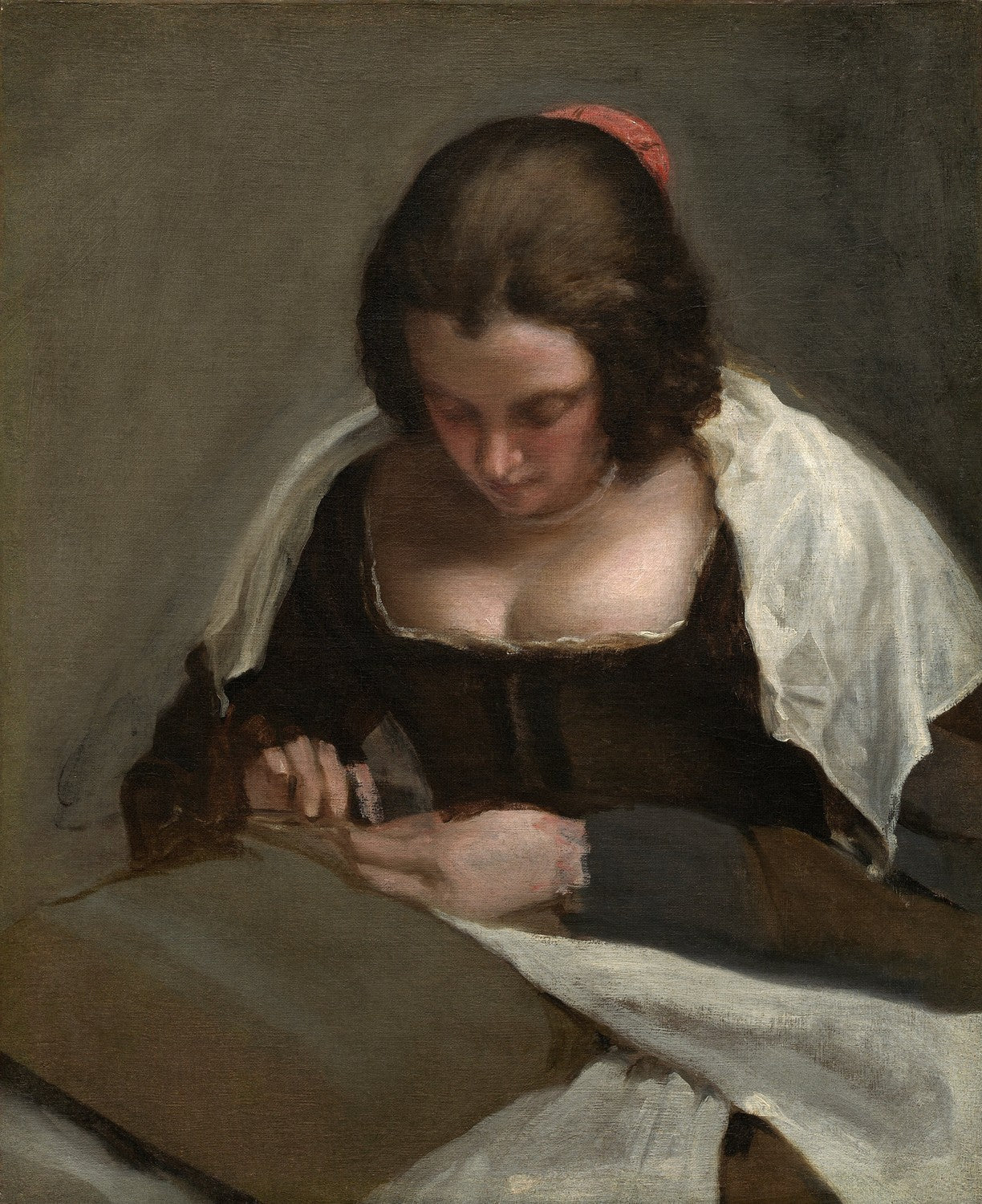 The Needlewoman by Diego Velázquez