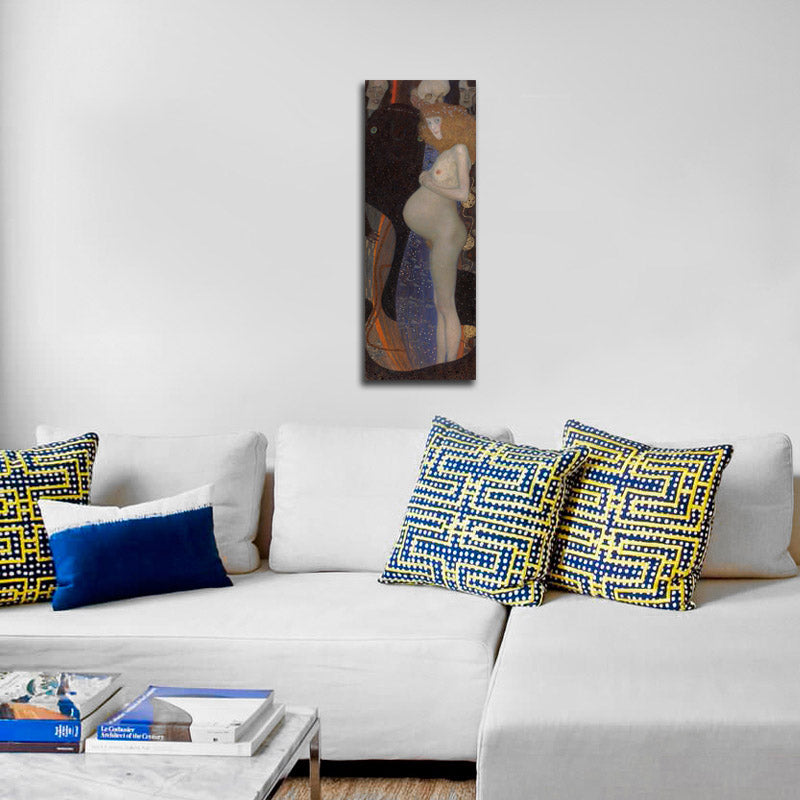 Hope I - by Gustav Klimt