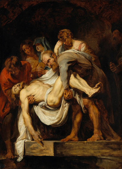 The Entombment by Peter Paul Rubens