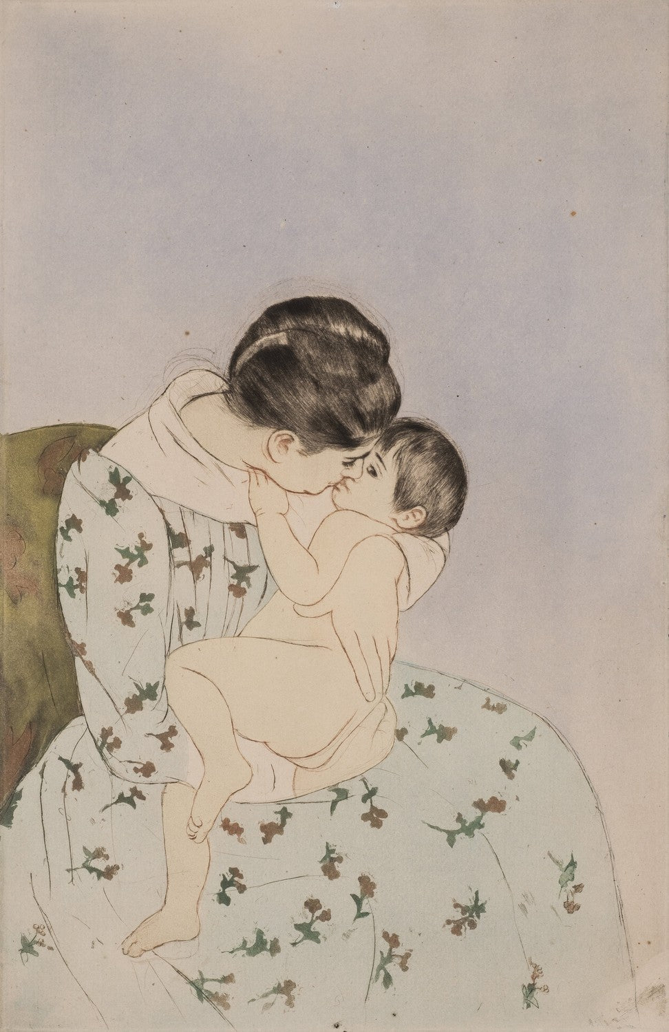 Mother’s Kiss by Mary Cassatt