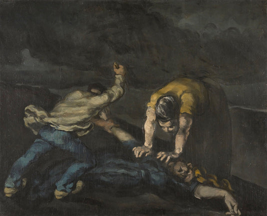 The Murder by Paul Cézanne