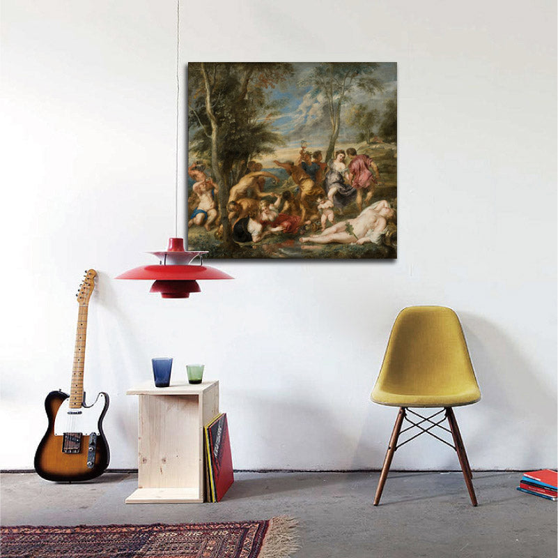 The Andrians - by Peter Paul Rubens