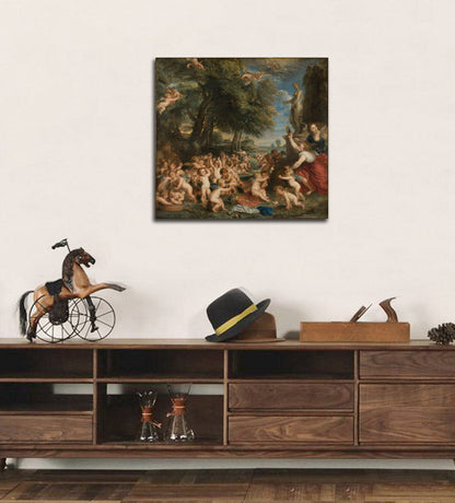 Worship of Venus - by Peter Paul Rubens