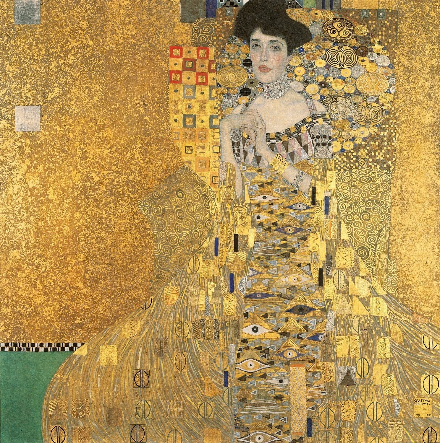 Adele Bloch-Bauer I by Gustav Klimt