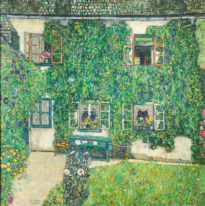 Forester's House in Weissenbach II (Garden) by Gustav Klimt