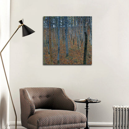 Beech Grove I - by Gustav Klimt