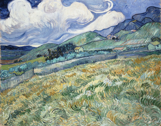 Landscape from Saint-R¨¦my by Vincent van Gogh