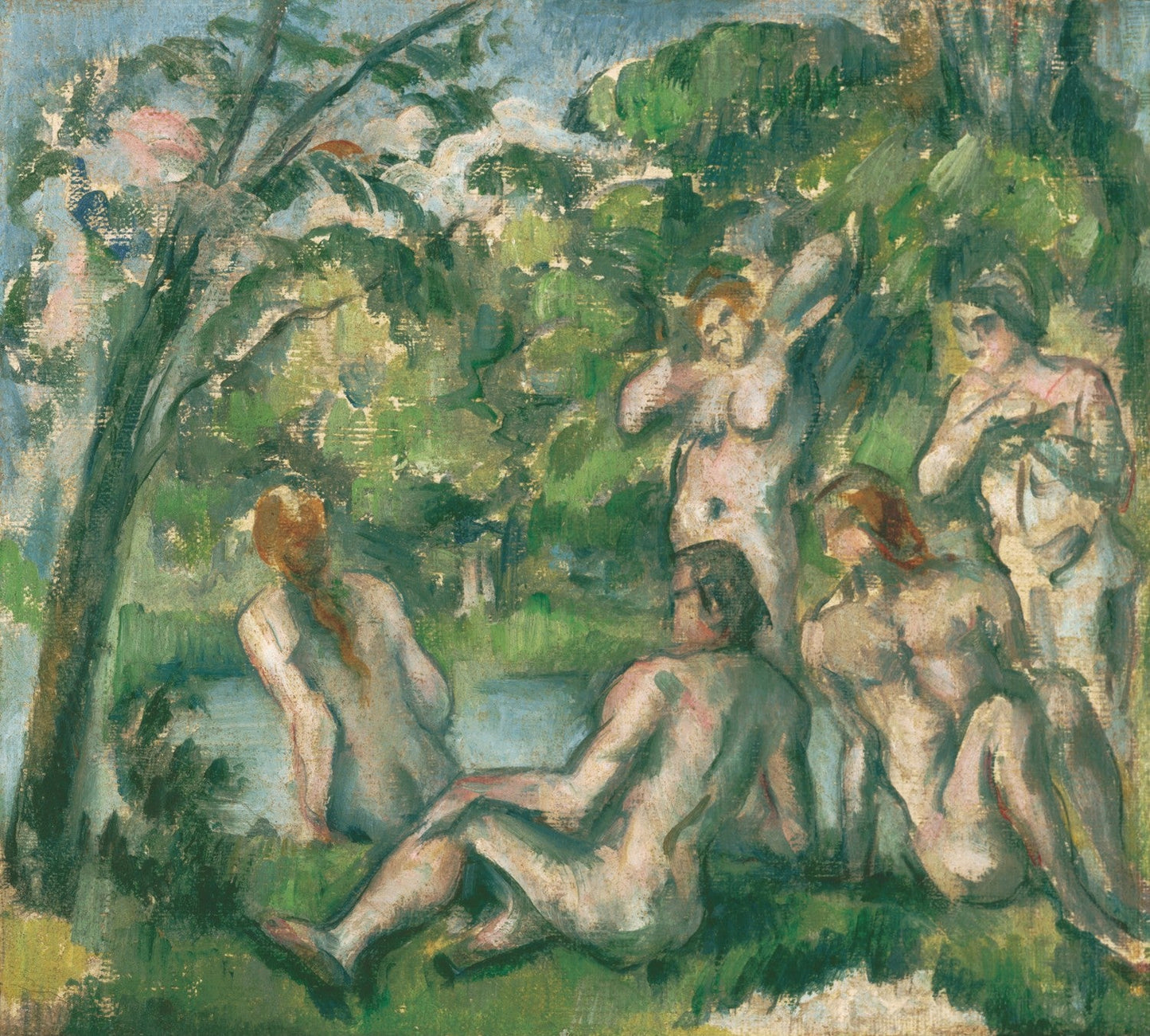 Bathers by Paul Cézanne