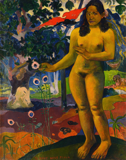 Delightful Land (Te Nave Nave Fenua) by Paul Gauguin