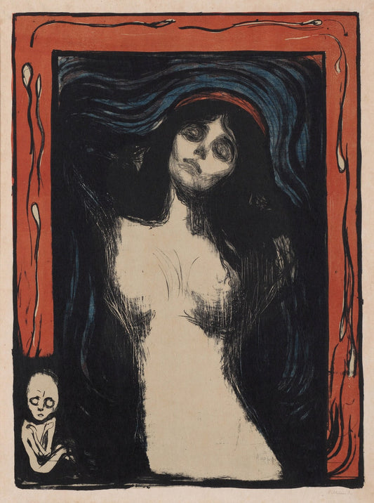 Madonna by Edvard Munch