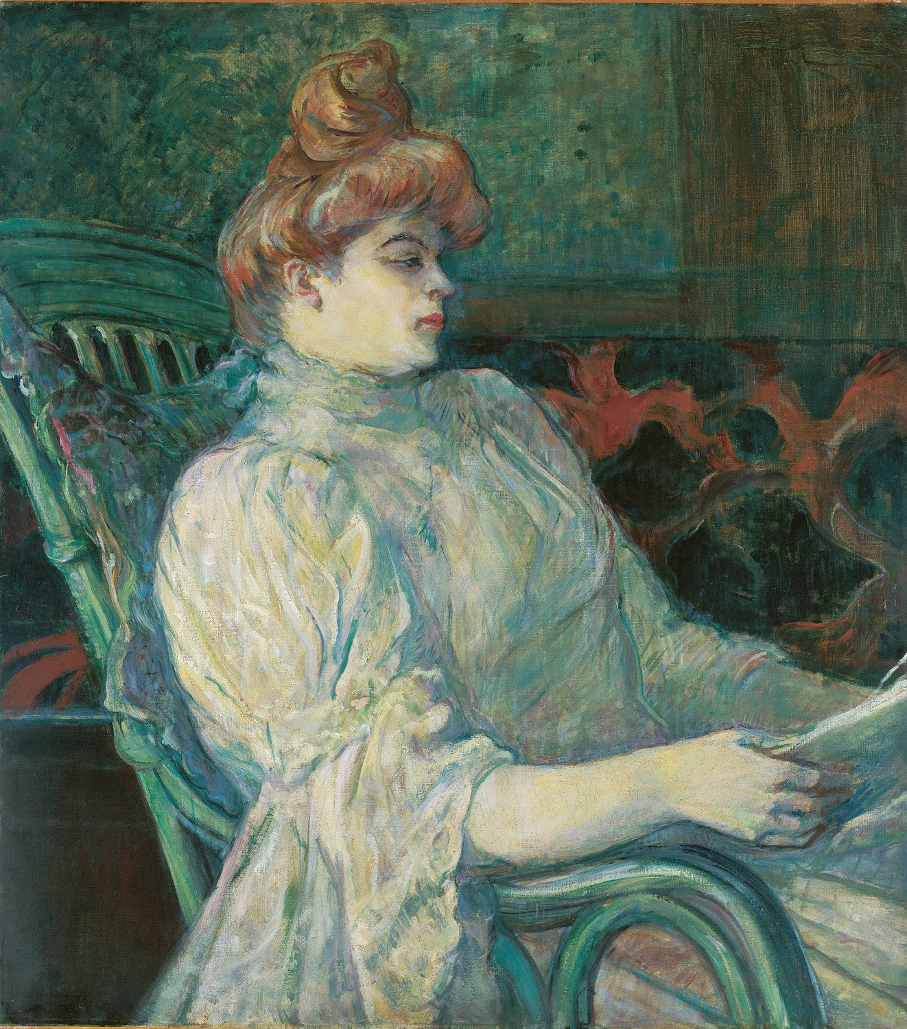 Madame Marthe X―Bordeaux by Henri de Toulouse-Lautrec