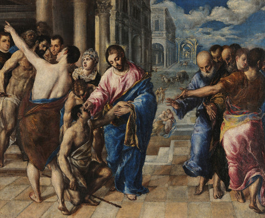 Healing of the Blind by El Greco