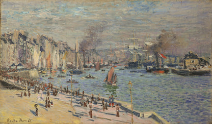 Port of Le Havre by Claude Monet