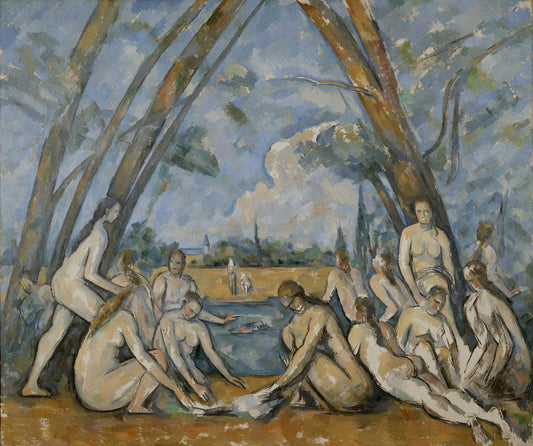 The Large Bathers by Paul Cézanne