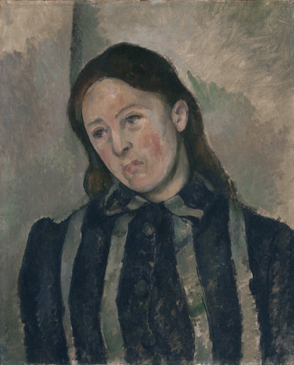 Portrait of Madame Cézanne by Paul Cézanne