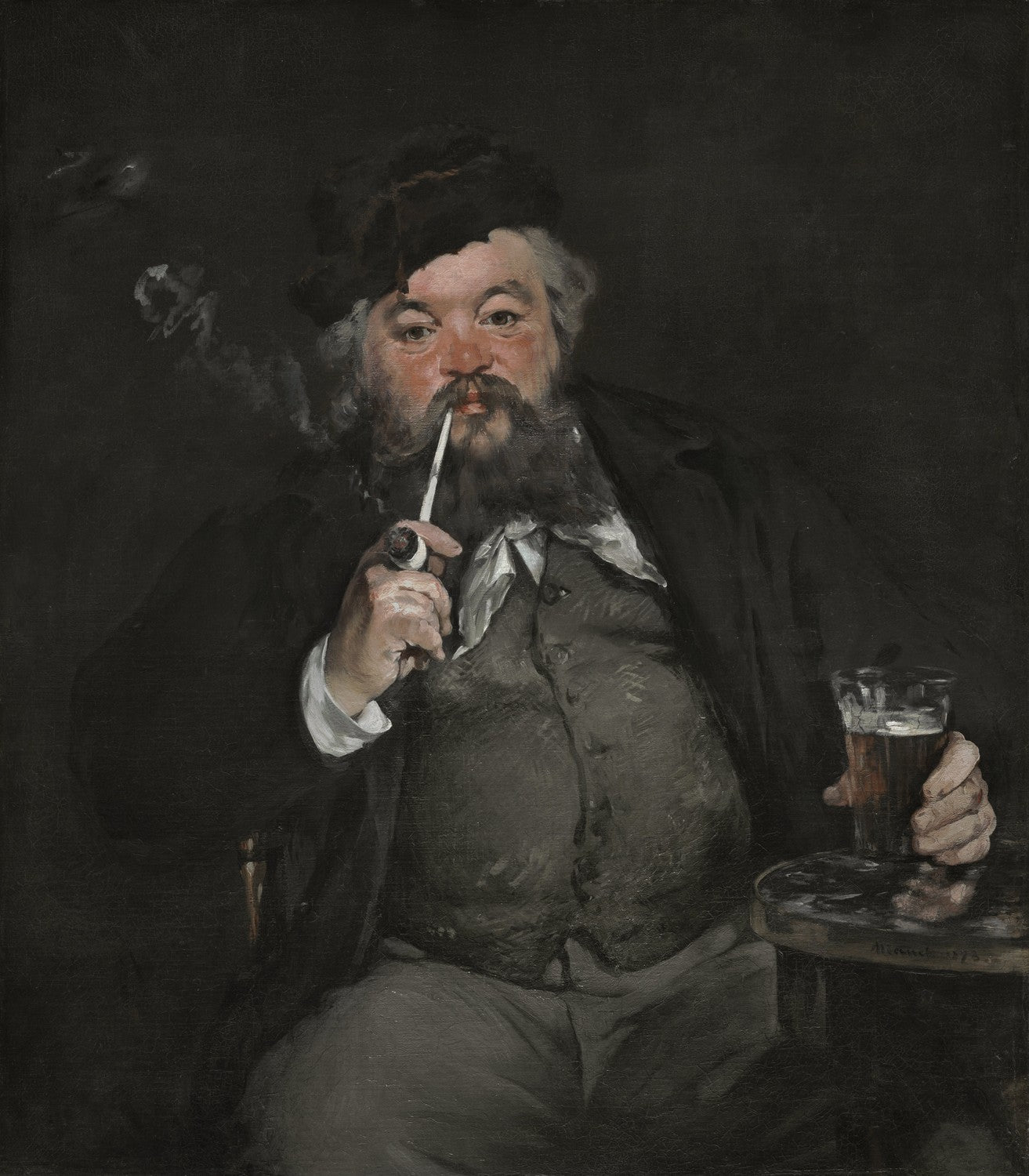 Le Bon Bock by Édouard Manet