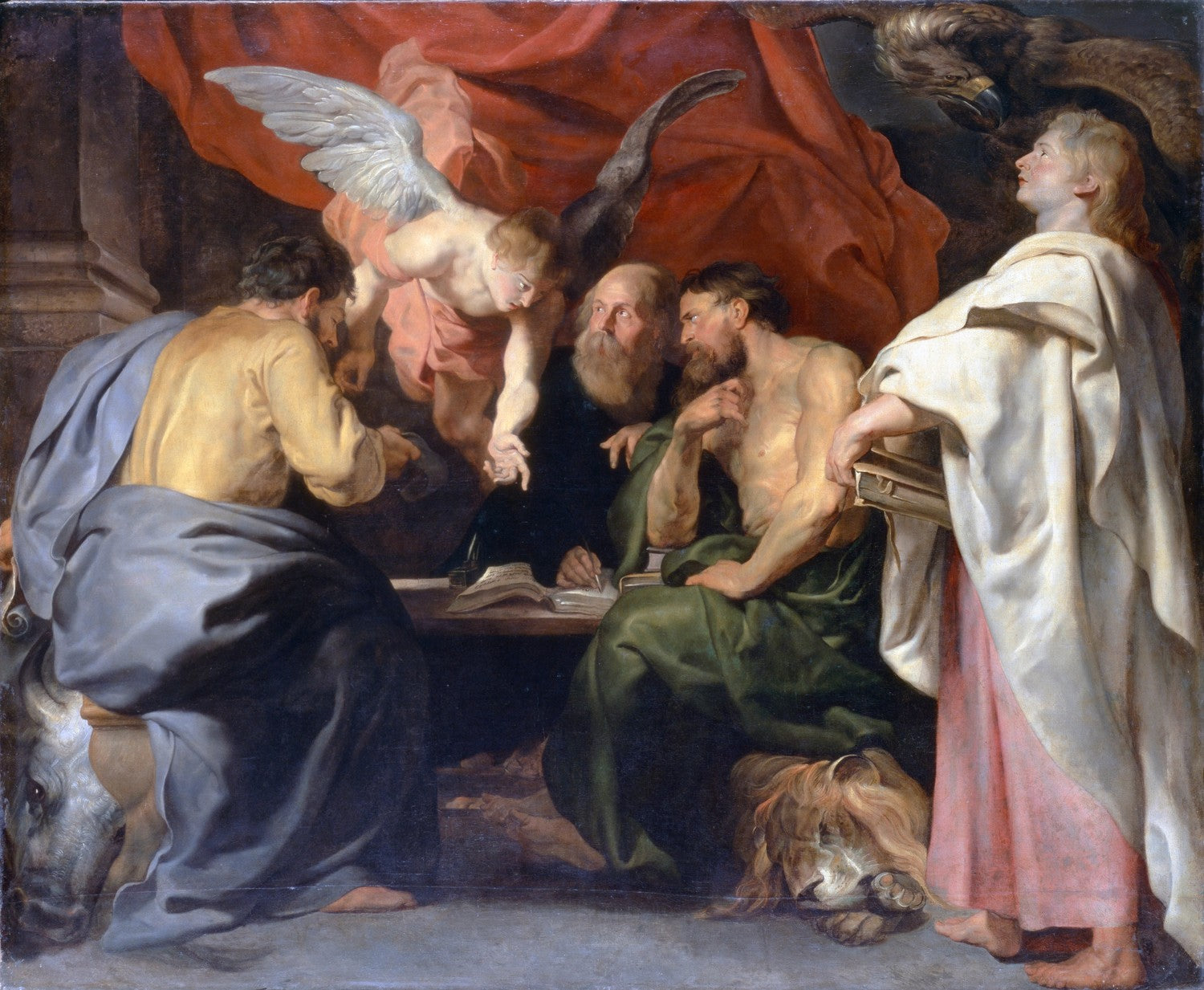 Die vier Evangelisten by Peter Paul Rubens