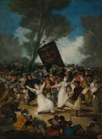 El Entierro de la Sardina by Francisco Goya y Lucientes