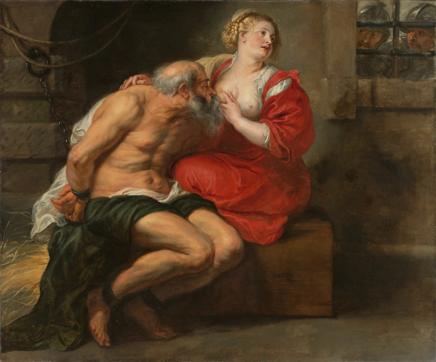 Cimon en Pero by Peter Paul Rubens