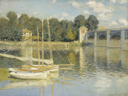 "Le Pont d'Argenteuil" by Claude Monet