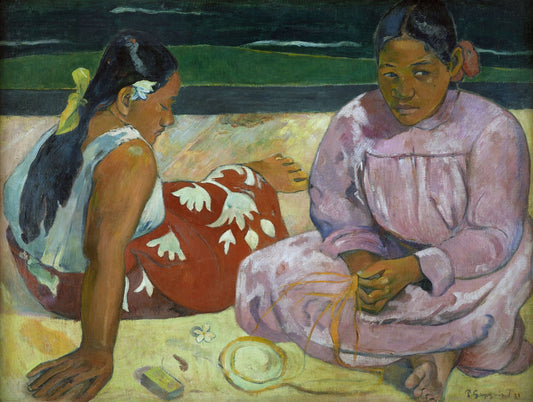 Tahitian Women on the Beach, 1891 by Paul Gauguin