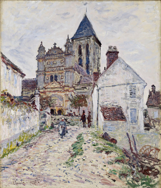 The Church at Vétheuil by Claude Monet