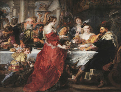 The Feast of Herod by Peter Paul Rubens