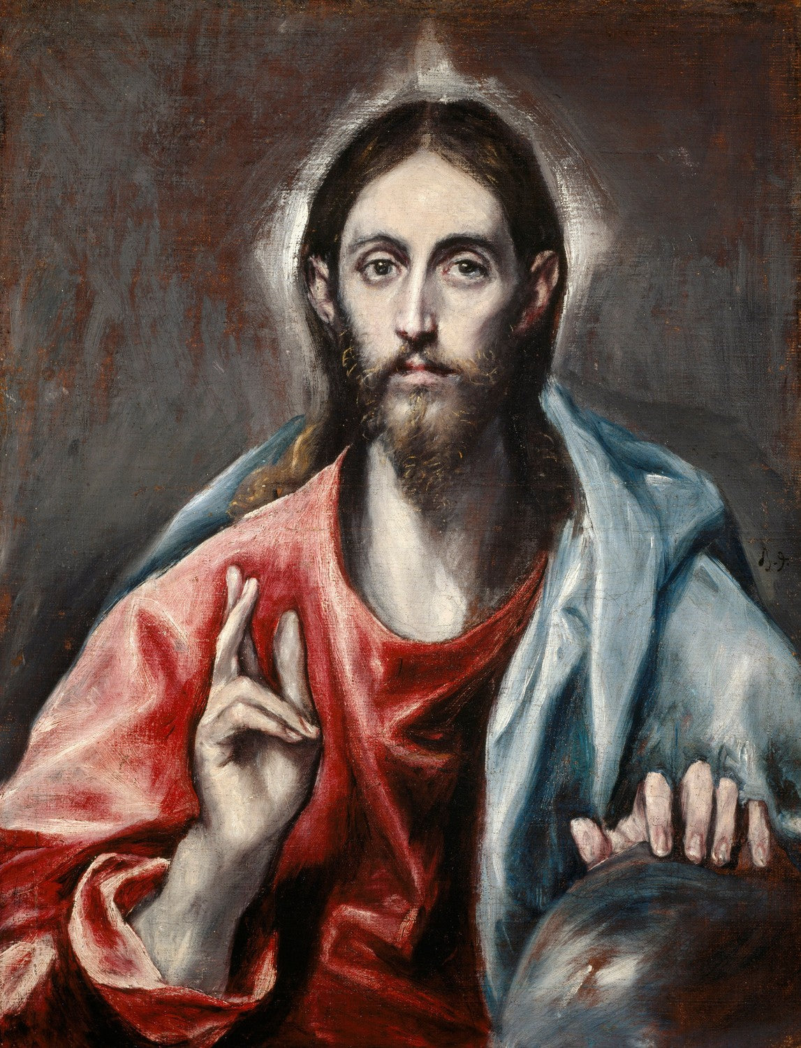 Christ Blessing ('The Saviour of the World') by El Greco