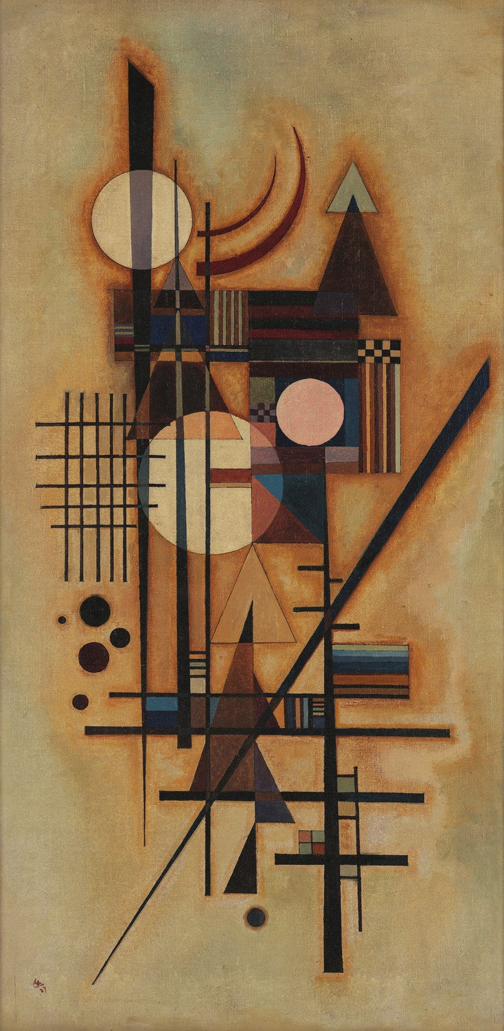 Hard in soft by Wassily Kandinsky