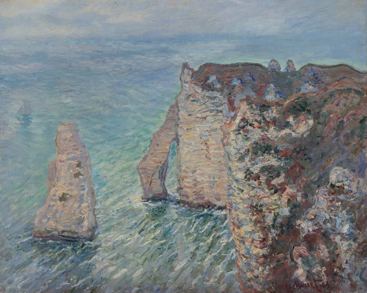 The Rock Needle and the Porte d'Aval by Claude Monet