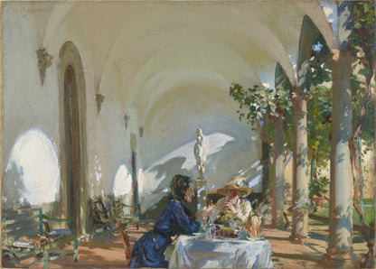 Breakfast in the Loggia by John Singer Sargent