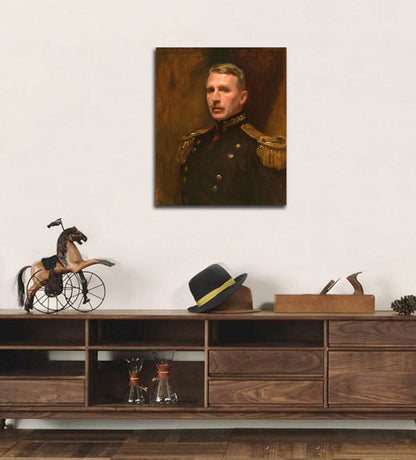 Leonard Wood - by John Singer Sargent