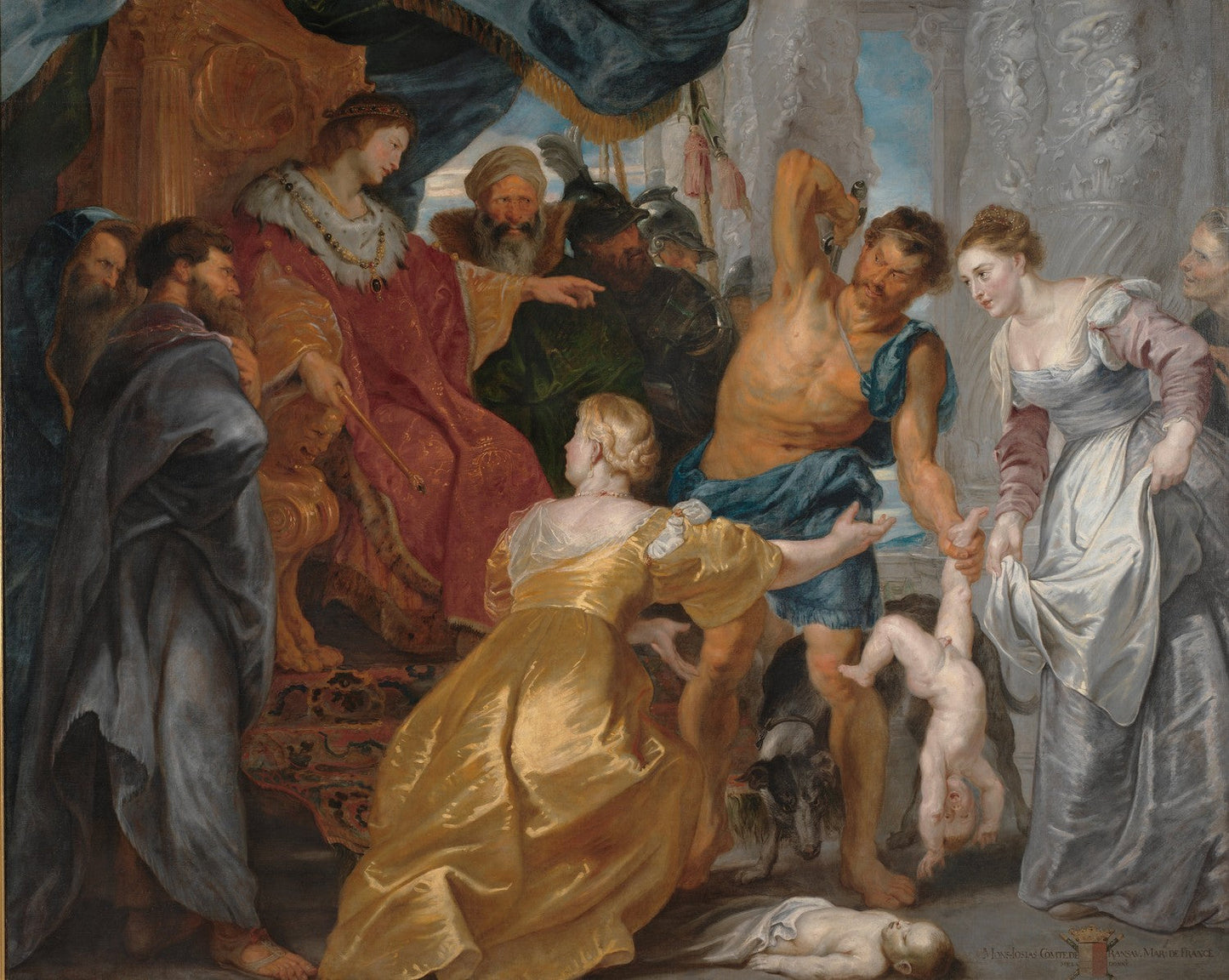 The Judgement of Solomon by Peter Paul Rubens