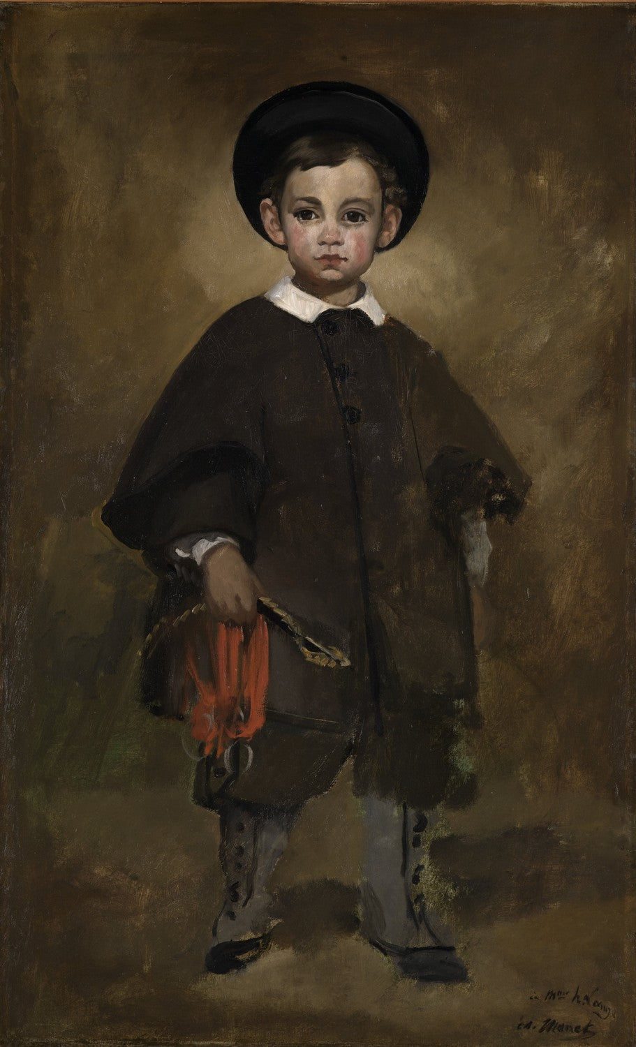 Child Portrait (Le petit Lange) by Édouard Manet