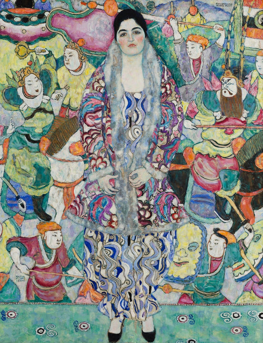 Portrait of Friedericke Maria Beer by Gustav Klimt