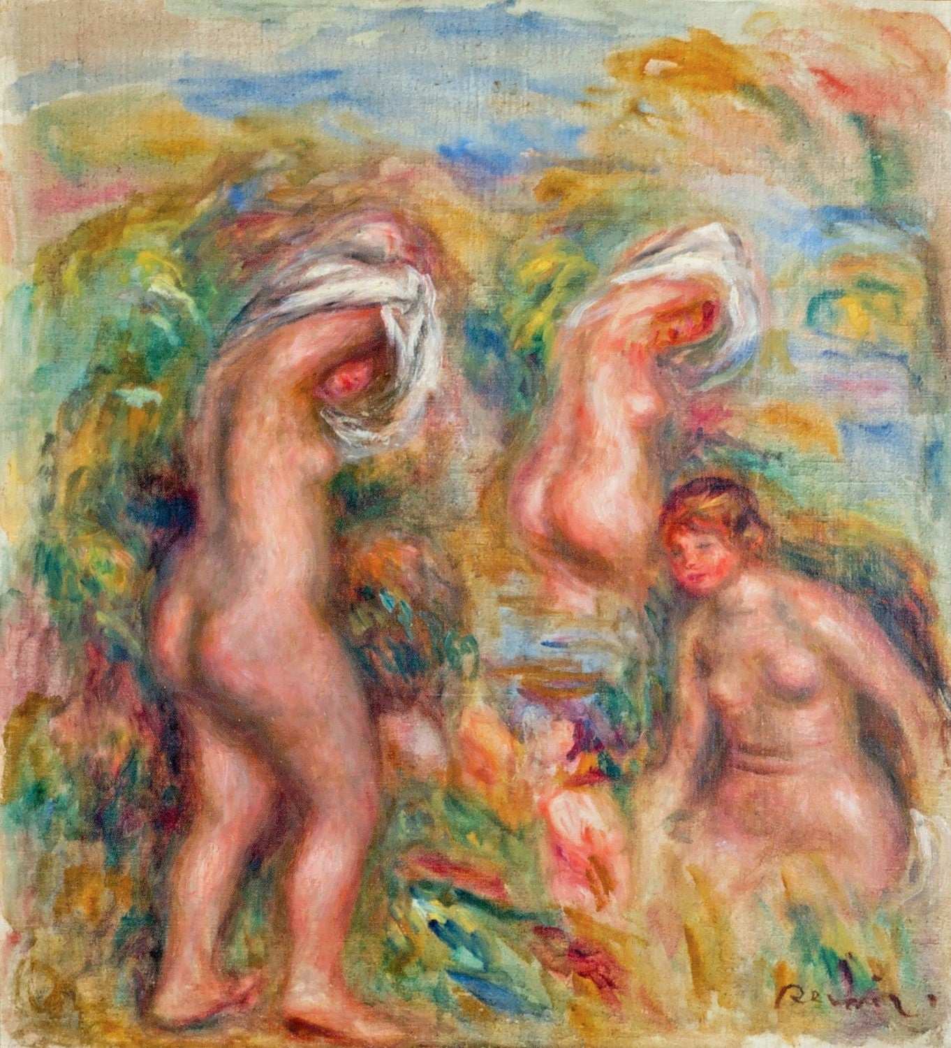 Bathers by Pierre-Auguste Renoir