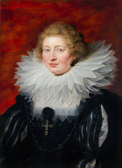 Portrait of Madame de Vicq by Peter Paul Rubens